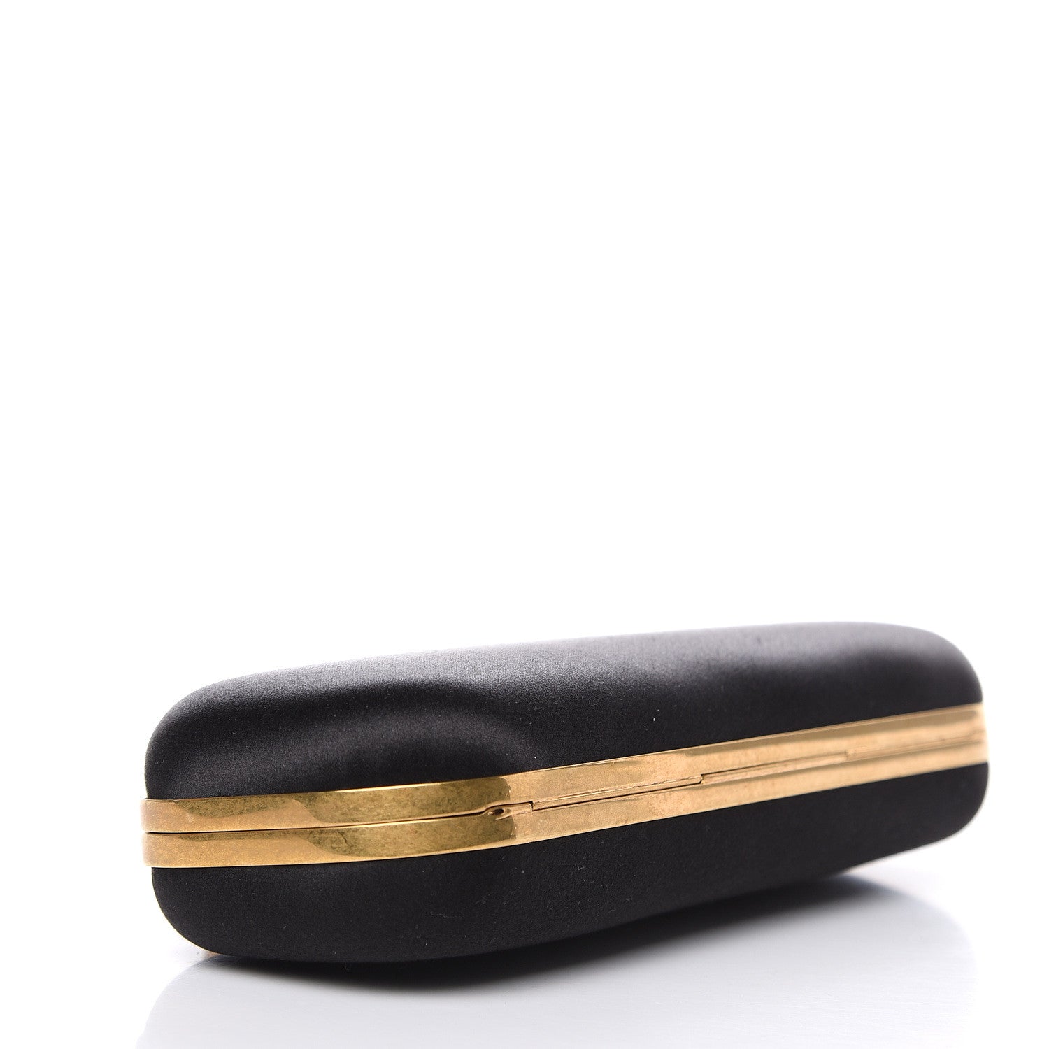 Alexander McQueen Silk Knucklebox Clutch Black 4 of 11