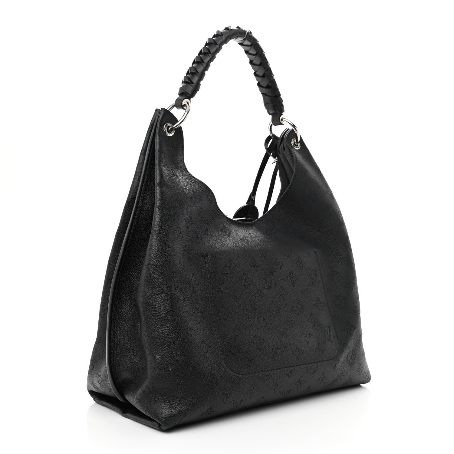 Louis Vuitton Mahina Carmel Hobo Black 3 of 11