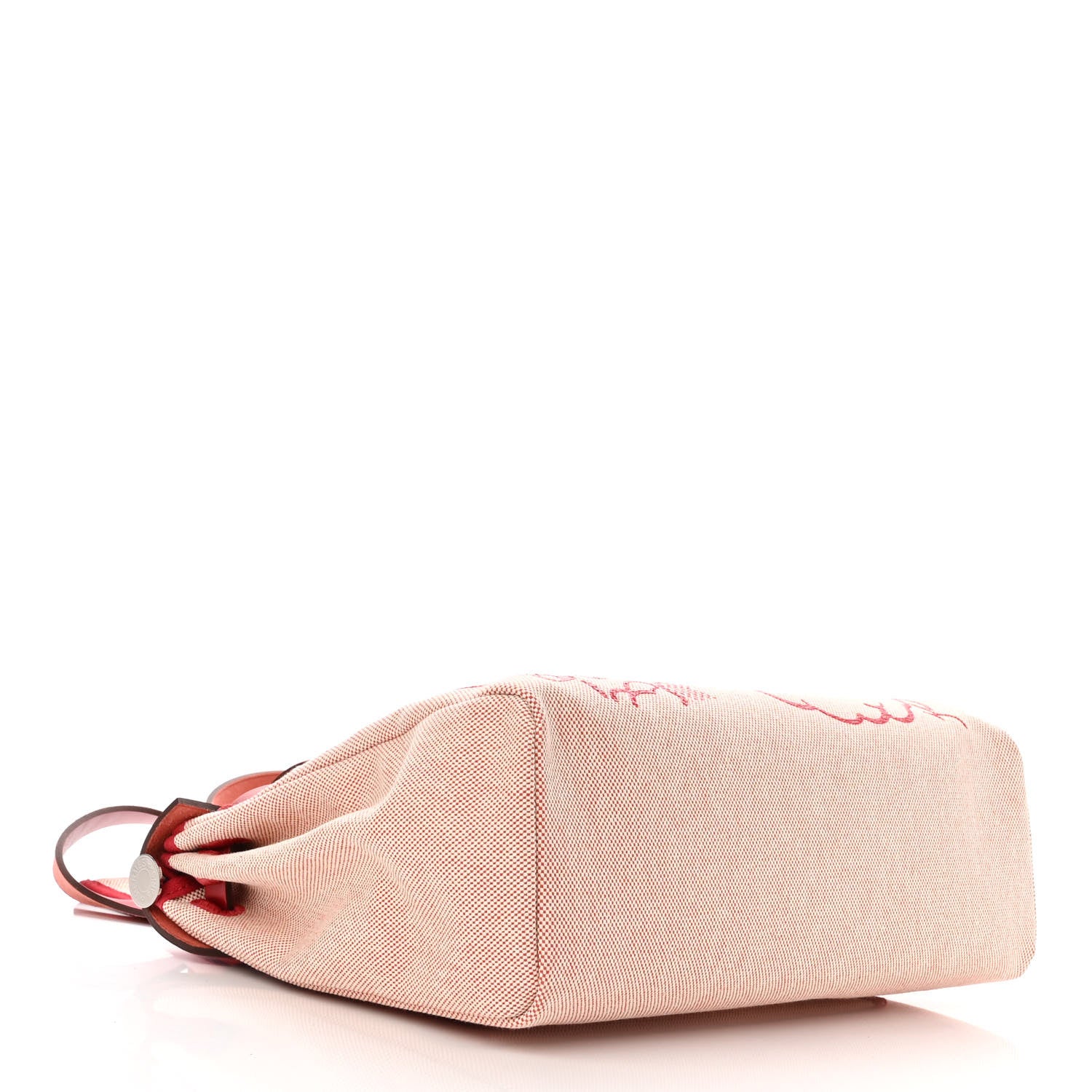 Hermes Vache Hunter Toile Pegase Pop Herbag Zip Retourne 31 PM Rouge Piment 4 of 10