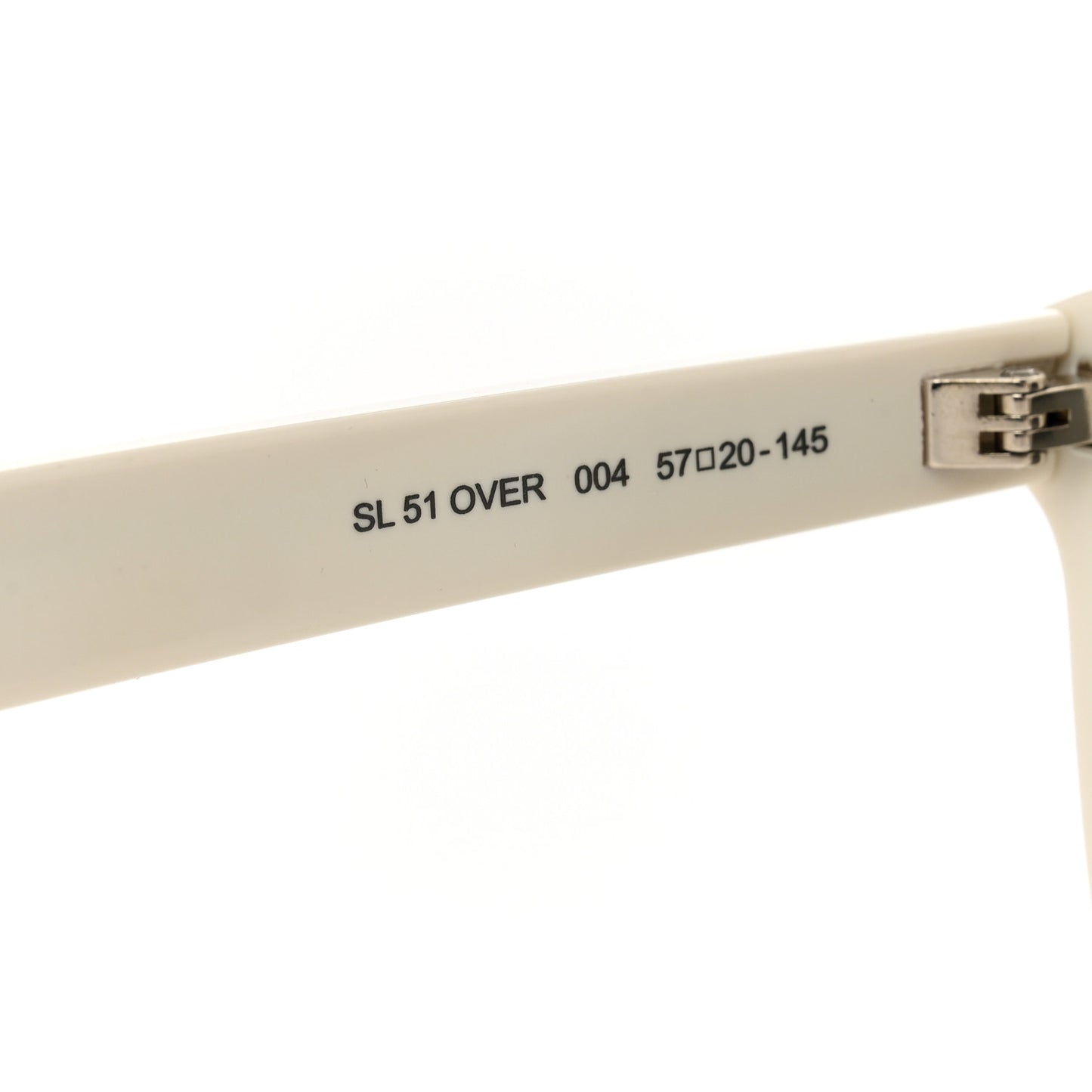 Acetate Over Sunglasses SL 51 White