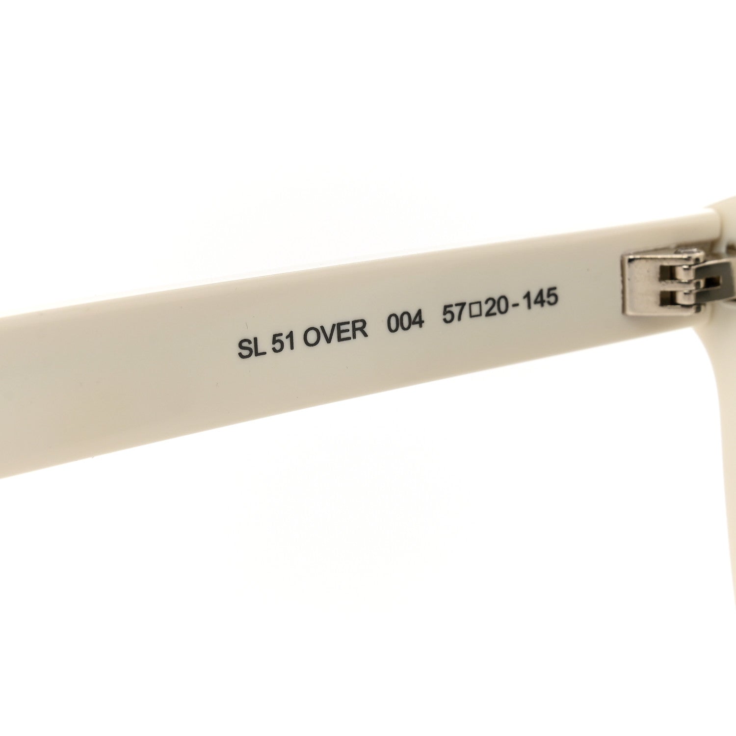 Saint Laurent Acetate Over Sunglasses SL 51 White 5 of 7