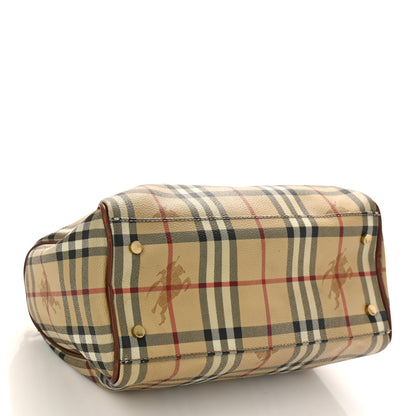 Burberry Haymarket Check Bowling Bag Brown 4 of 17