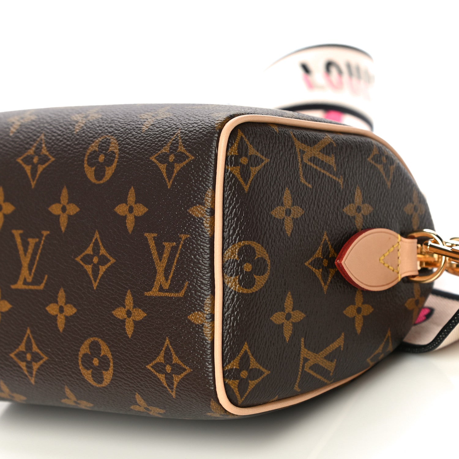 Louis Vuitton Monogram Speedy Bandouliere 20 Black 8 of 10