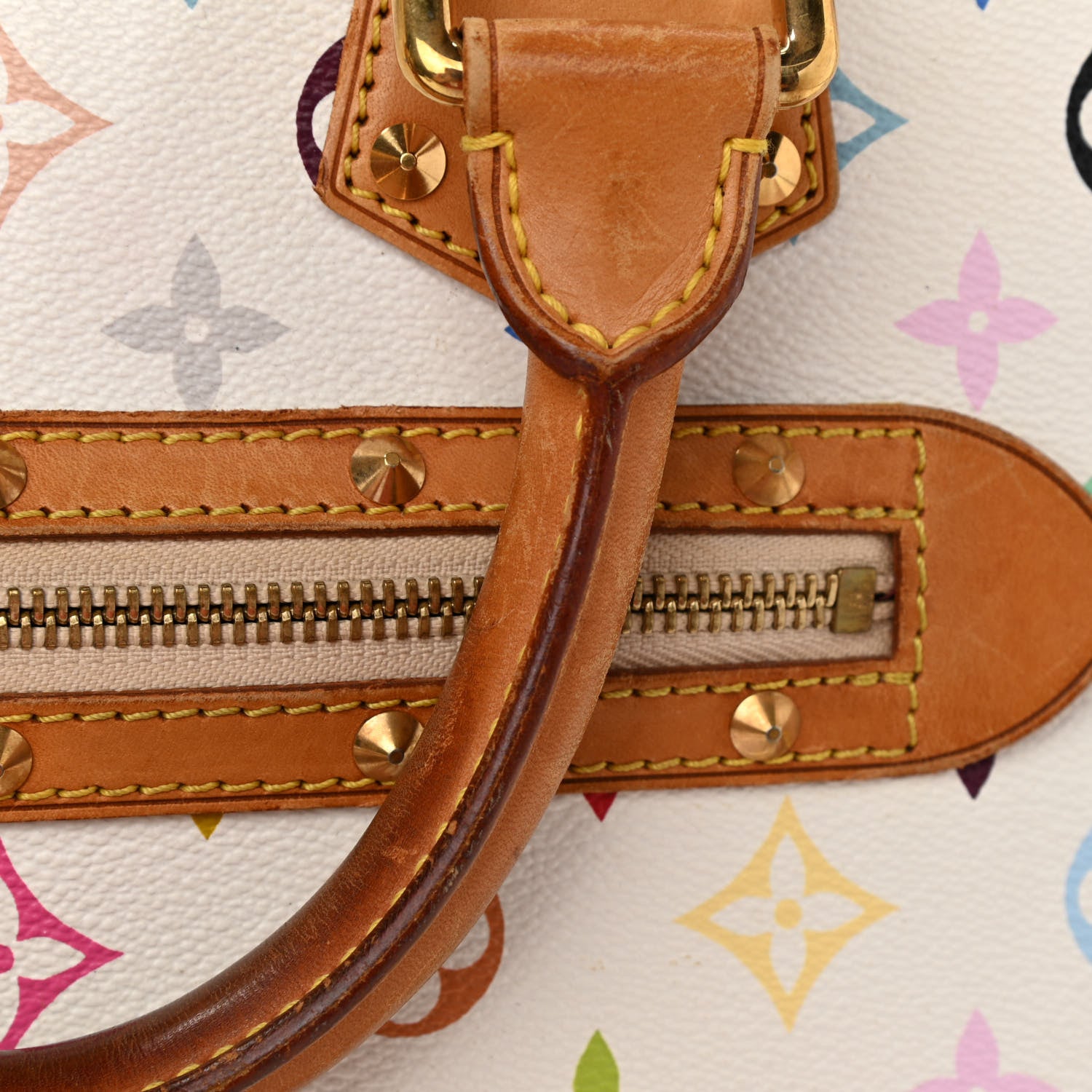 Louis Vuitton Monogram Multicolor Alma White 17 of 17