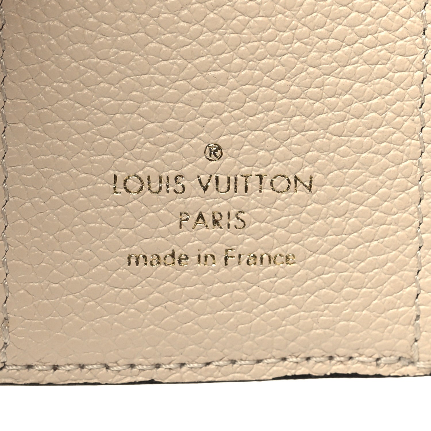 Louis Vuitton Snakeskin Empreinte Zoe Wallet Creme 7 of 10