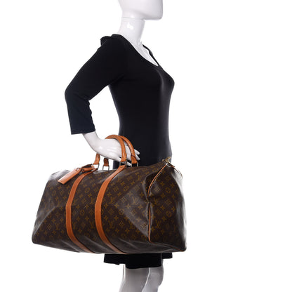 Louis Vuitton Monogram Keepall 50 2 of 15