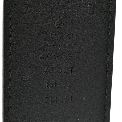 Gucci Calfskin Double G 40mm Belt 80 32 Black 3 of 4