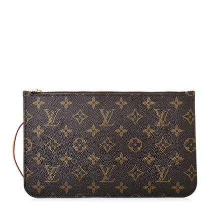 Louis Vuitton Monogram Neverfull MM GM Pochette 1 of 4