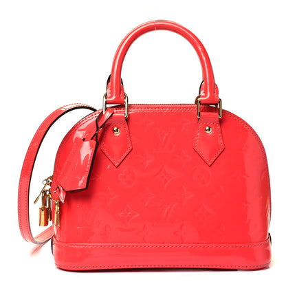 Louis Vuitton Vernis Alma BB Hot Pink 1 of 9