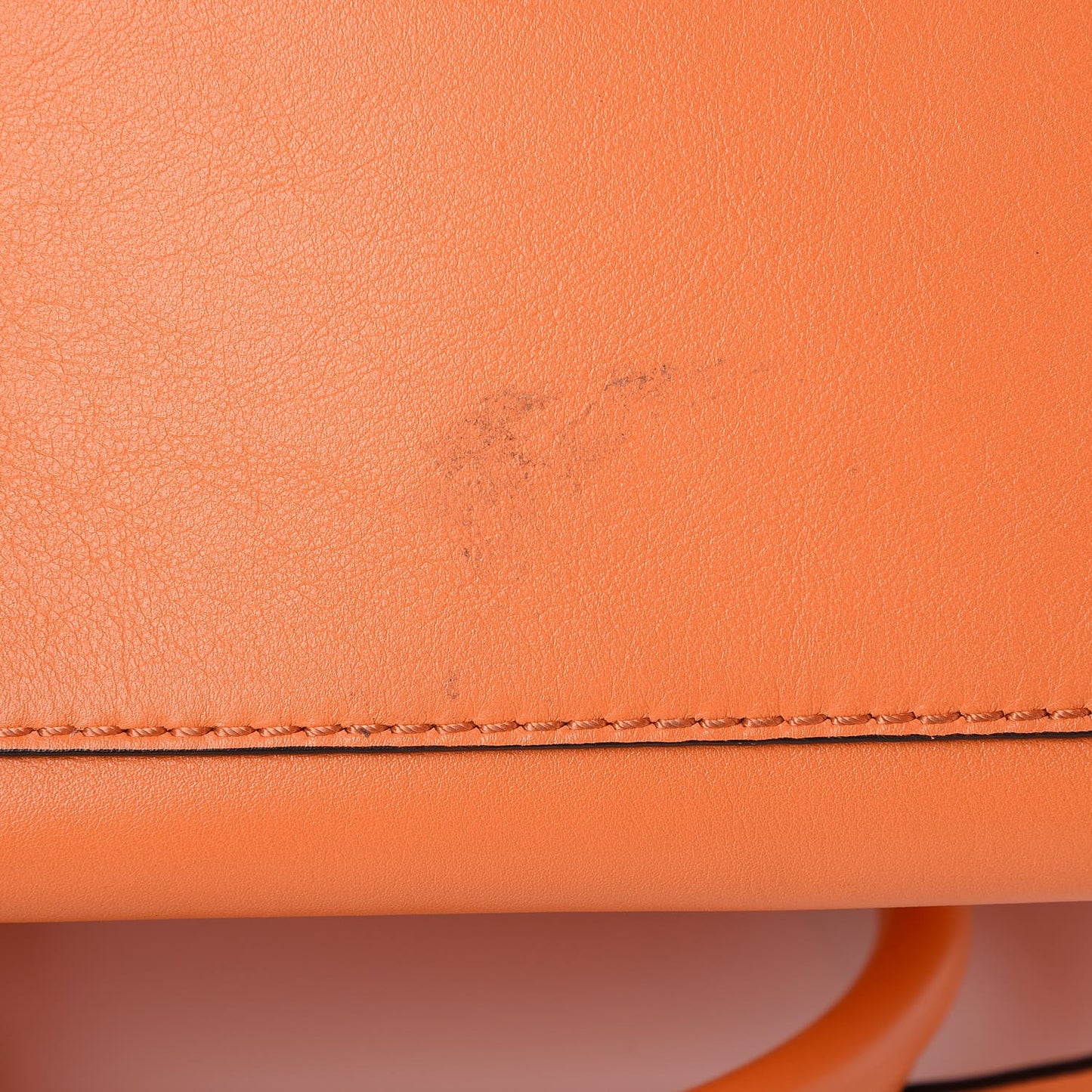 Vitello Rockstud Double Handle Tote Melon Sorbet