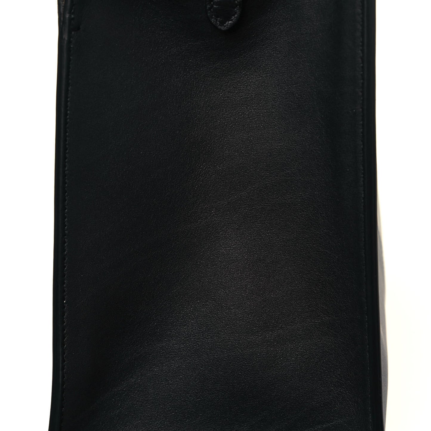 Vitello Seta Glazed Fabric FF 1974 Medium Peekaboo X-Lite Black Mogano Panna