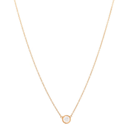 Tiffany 18K Yellow Gold Diamond . 42ct Elsa Peretti Diamonds by the Yard Pendant Necklace 1 of 7
