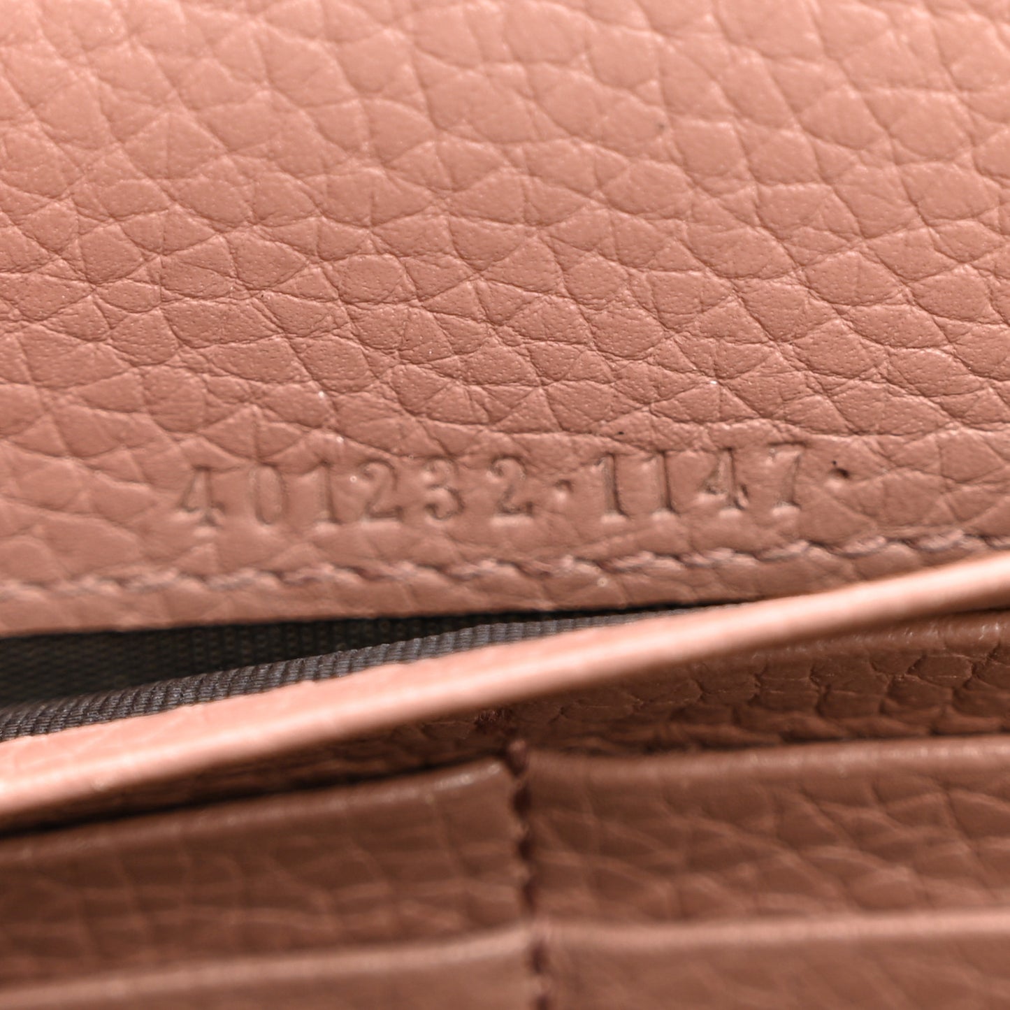 Cellarius Calfskin GG Marmont Chain Wallet Rosy Phard
