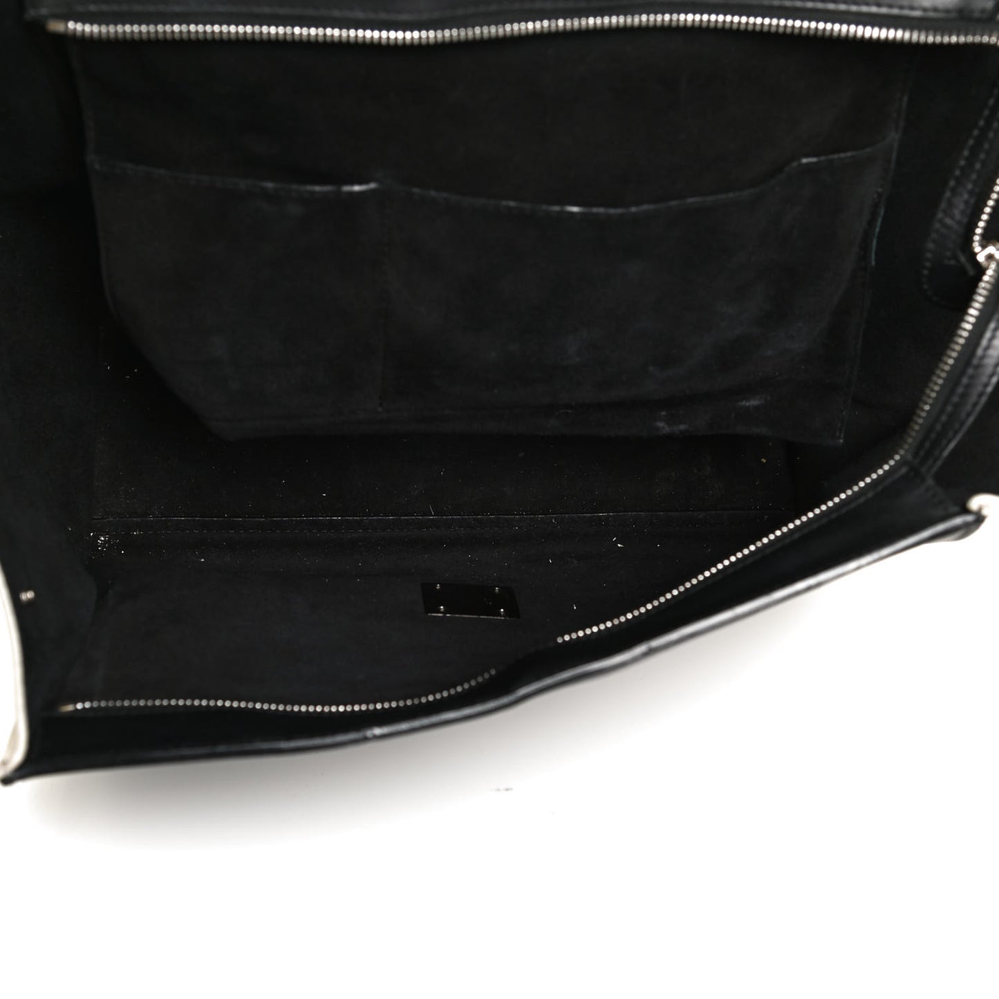 Smooth Calfskin Medium Tri-Color Trapeze Poppy