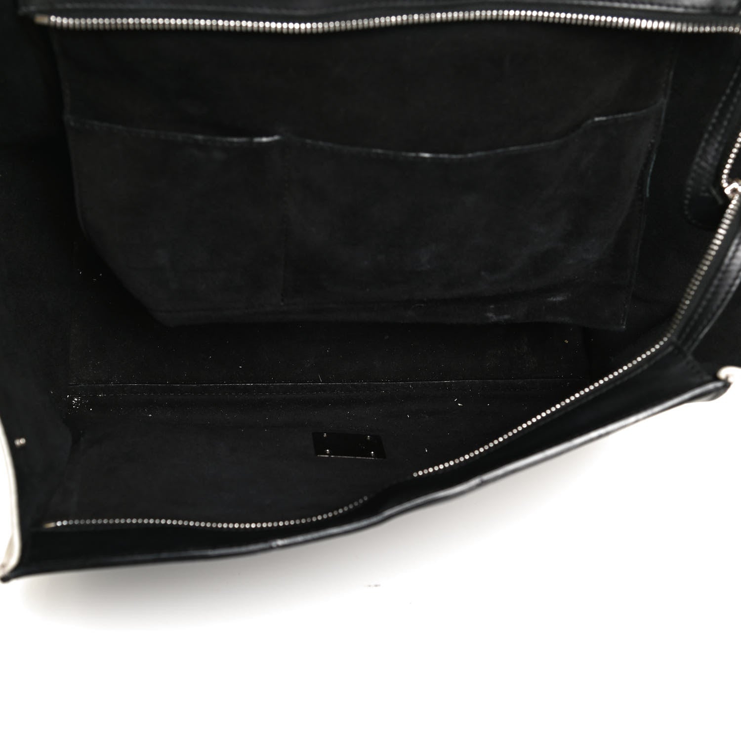 Celine Smooth Calfskin Medium Tri-Color Trapeze Poppy 5 of 15