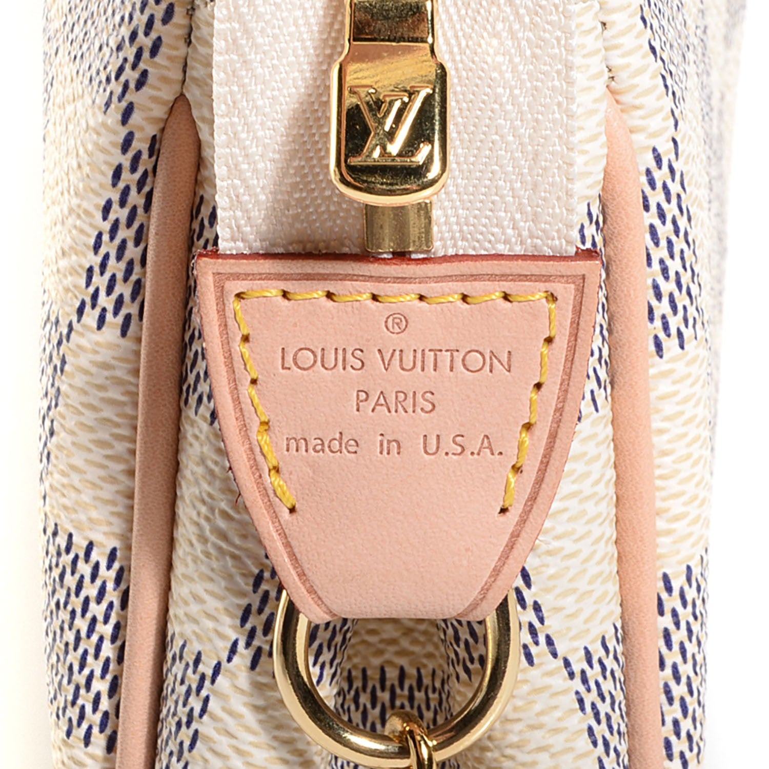 Louis Vuitton Damier Azur Eva Clutch 8 of 8