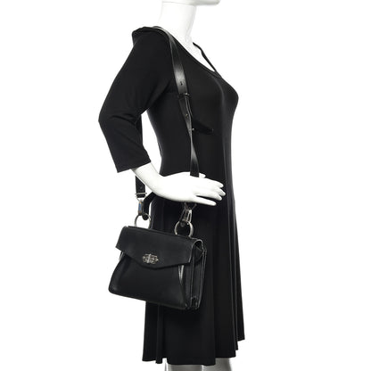 Proenza Schouler Calfskin Small Hava Top Handle Bag Black 3 of 11