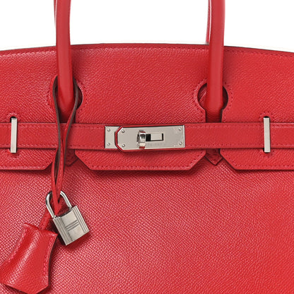 Hermes Epsom Birkin 30 Rouge Casaque 8 of 10