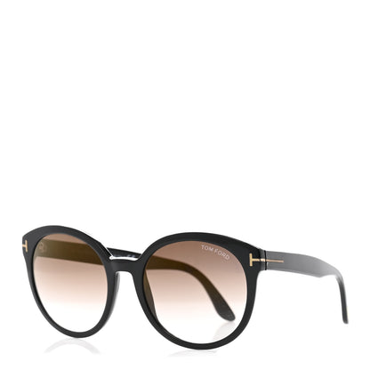 Tom Ford Acetate Philippa Sunglasses TF503 Black 1 of 9