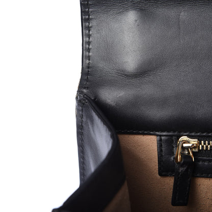 Gucci Guccissima Medium Padlock Shoulder Bag Black 10 of 17