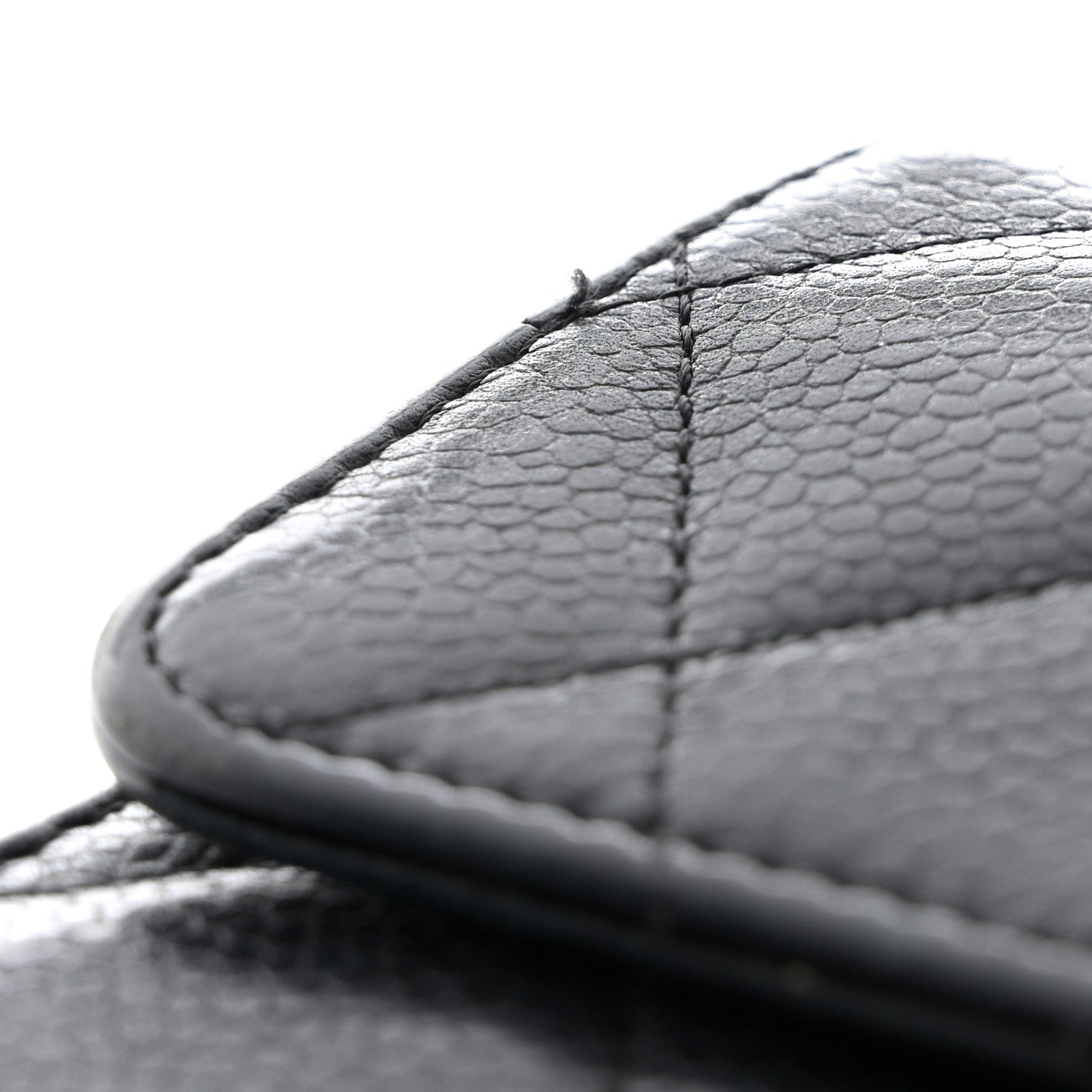 Chanel Caviar Quilted Large Flap Wallet Black 18 of 20