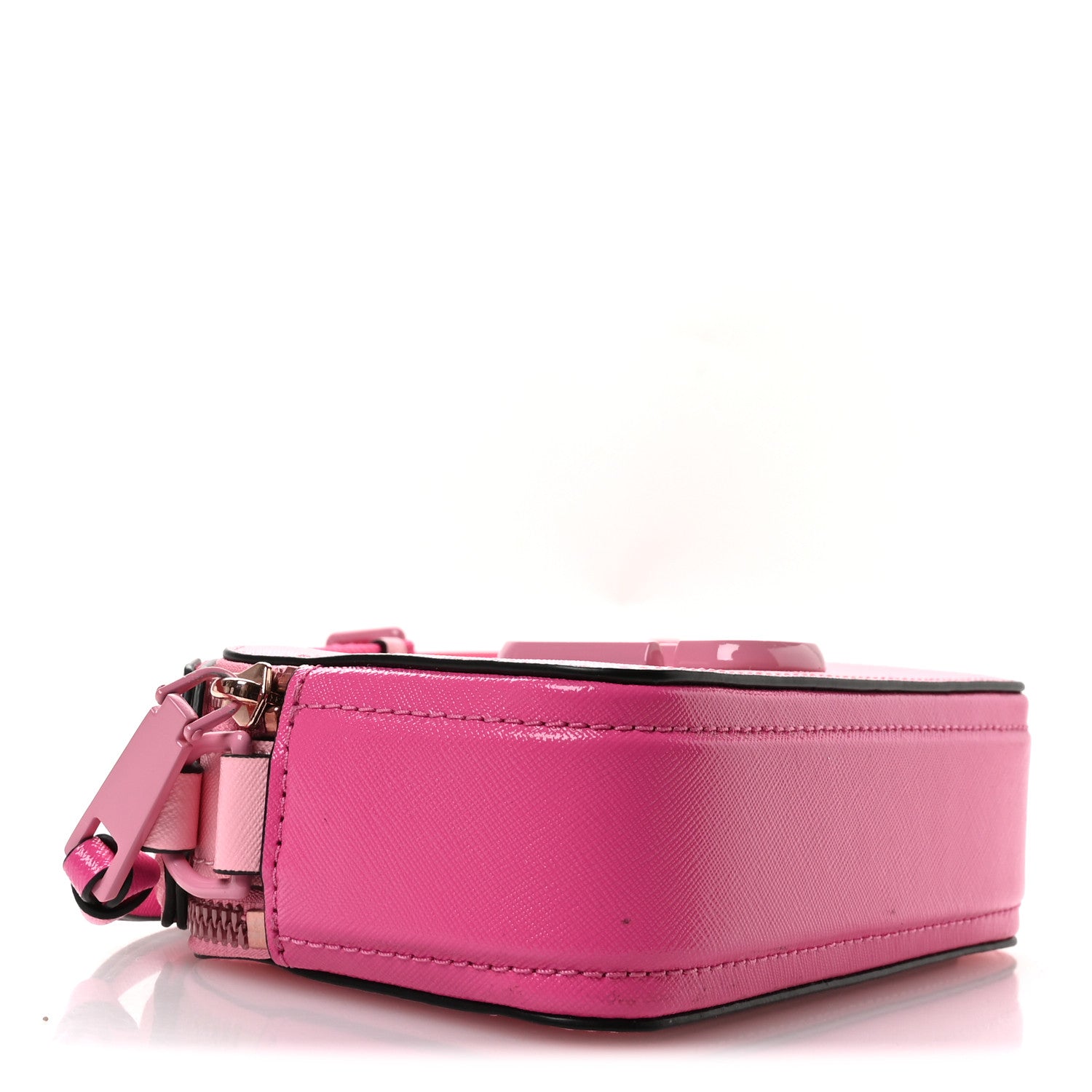 Marc Jacobs Saffiano Small Snapshot Camera Bag Pink Multicolor 3 of 10