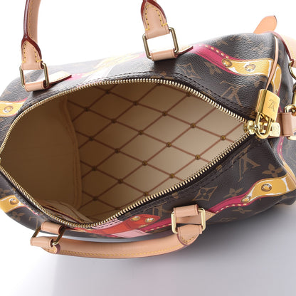 Louis Vuitton Monogram Summer Trunks Speedy Bandouliere 30 5 of 8