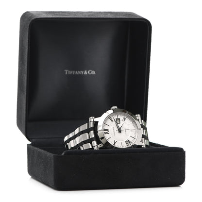 Tiffany Stainless Steel Rubber 42mm Atlas Automatic Watch 5 of 5