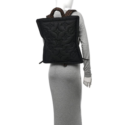 Louis Vuitton Econyl Monogram Pillow Backpack Black 2 of 9