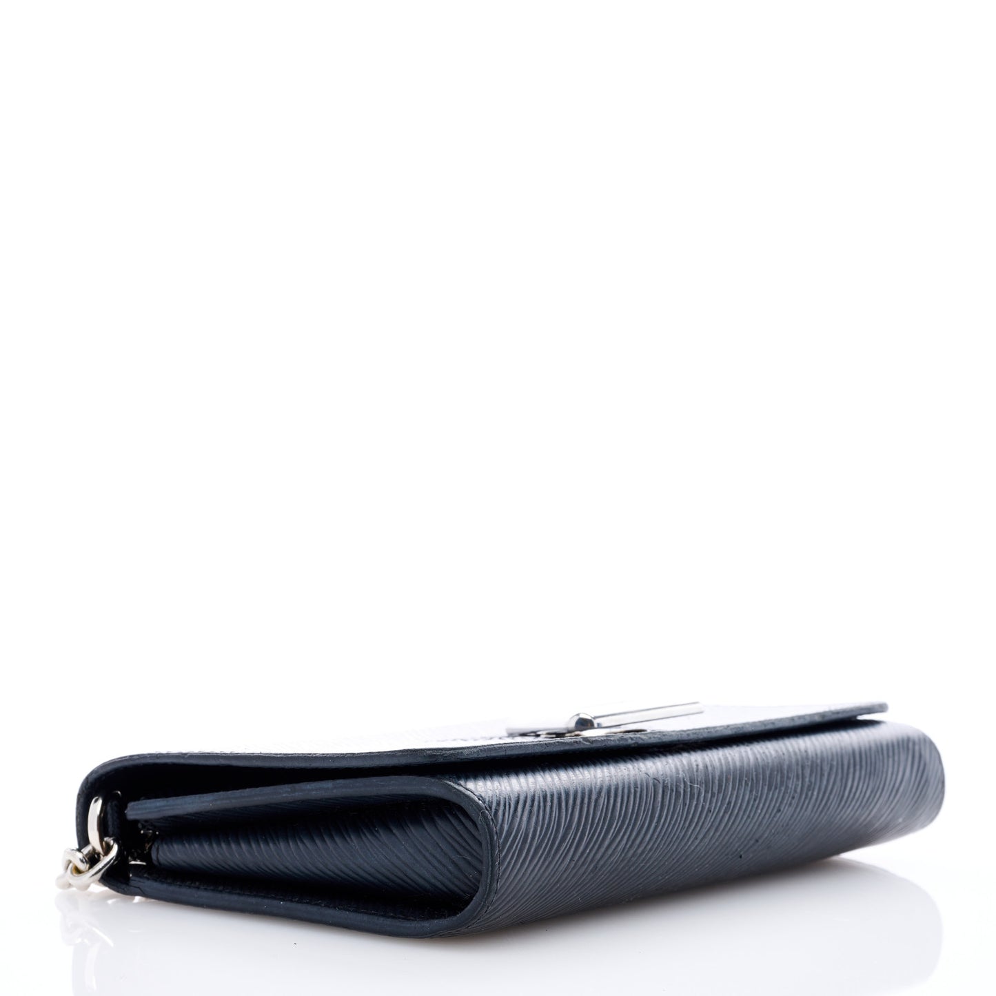 Epi Twist Chain Wallet Black