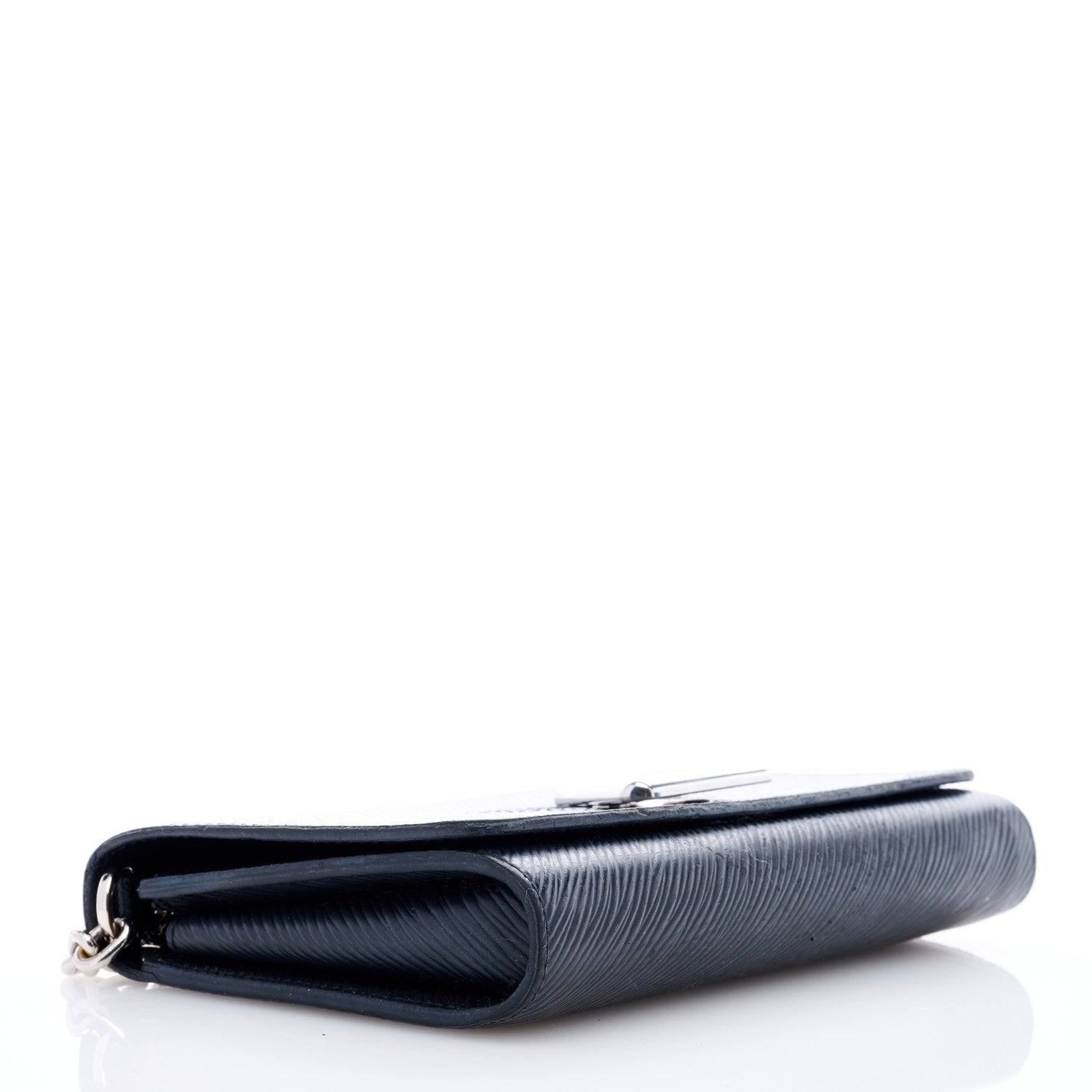 Louis Vuitton Epi Twist Chain Wallet Black 4 of 8