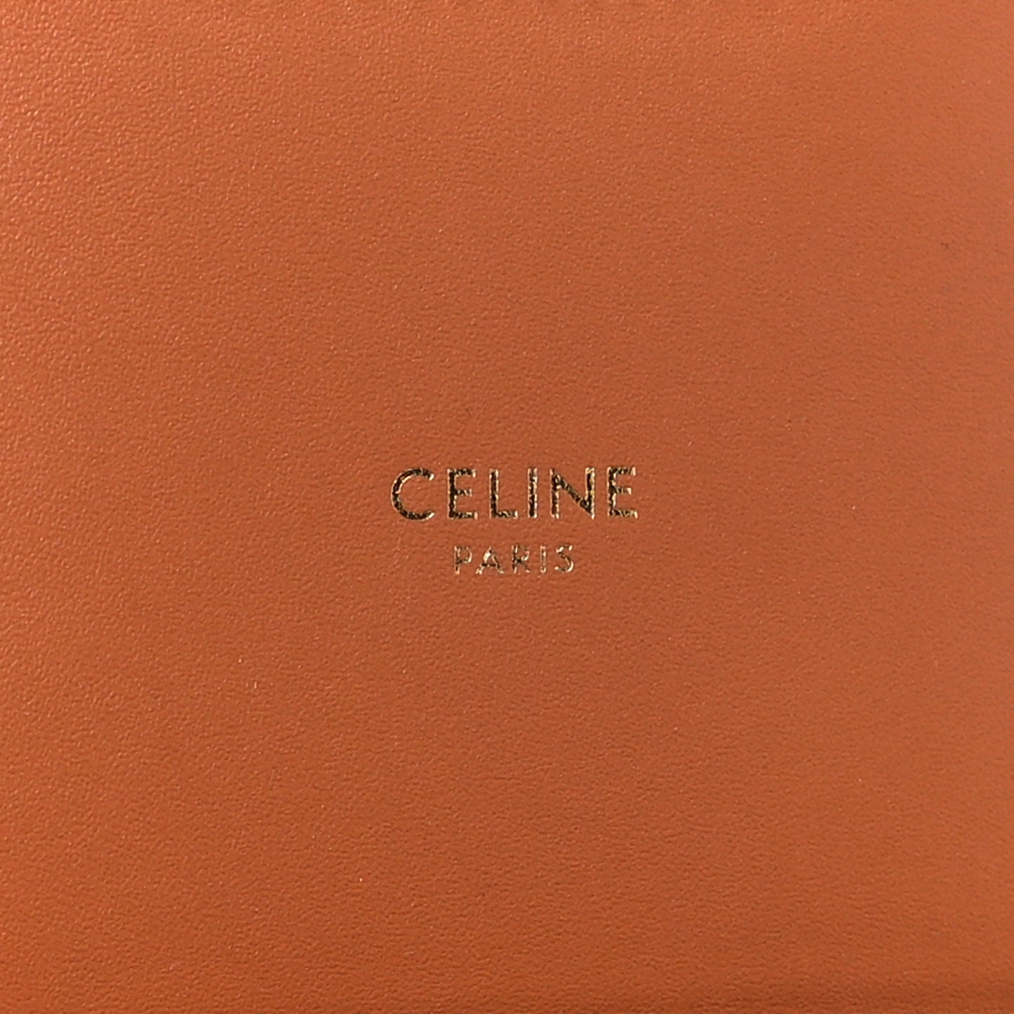 Triomphe Canvas Calfskin Square Vanity Case Tan