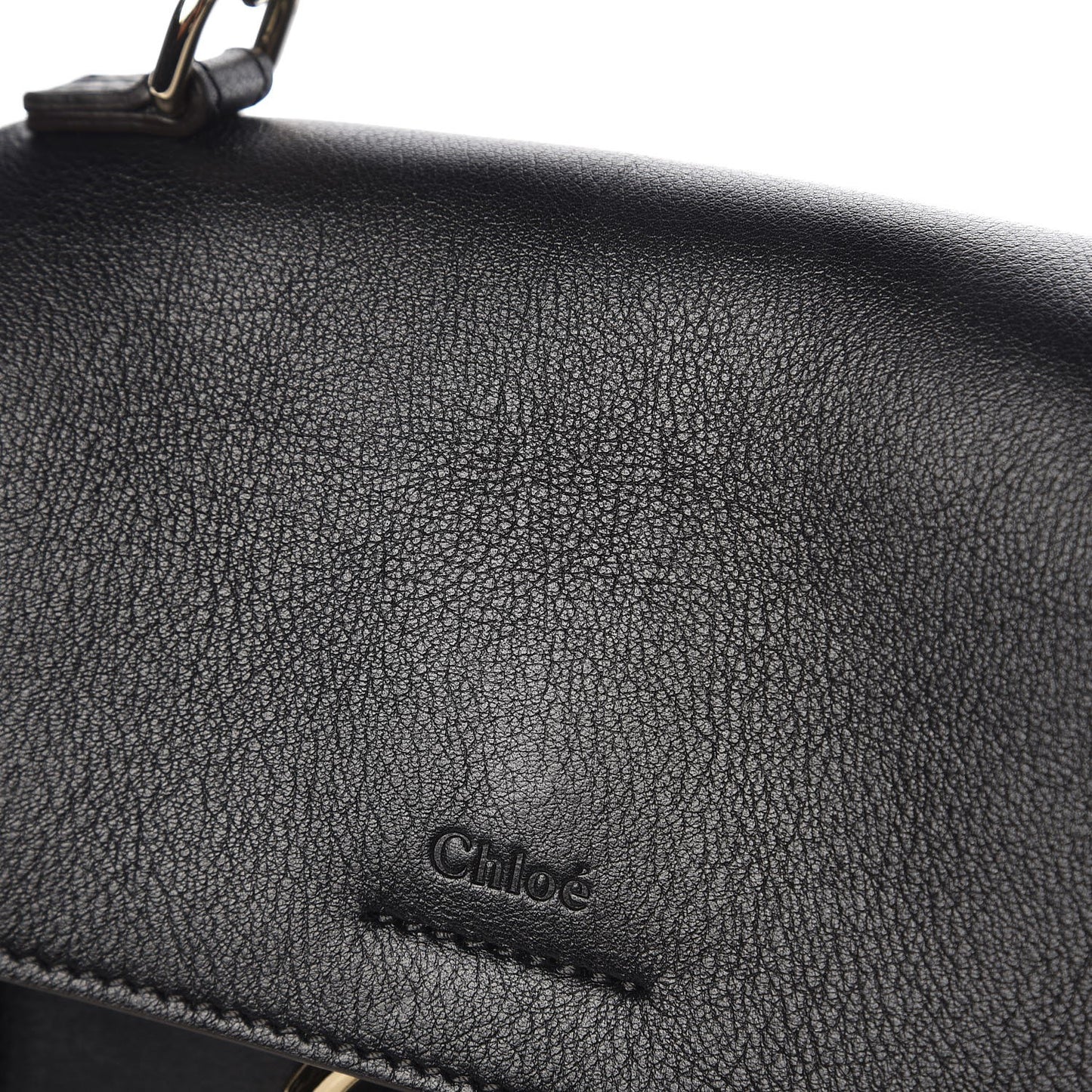 Calfskin Mini Faye Day Shoulder Bag Black