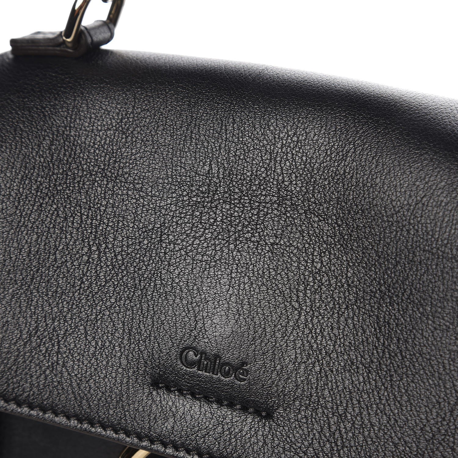 Chloe Calfskin Mini Faye Day Shoulder Bag Black 10 of 10