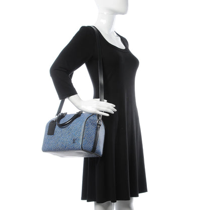Louis Vuitton Epi Speedy Bandouliere 25 Denim Light 2 of 7
