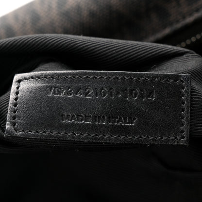 Saint Laurent Canvas Smooth Calfskin Monogram Duffle Black 7 of 10