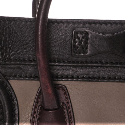 Celine Smooth Calfskin Nano Tri-Color Luggage Grey 8 of 8