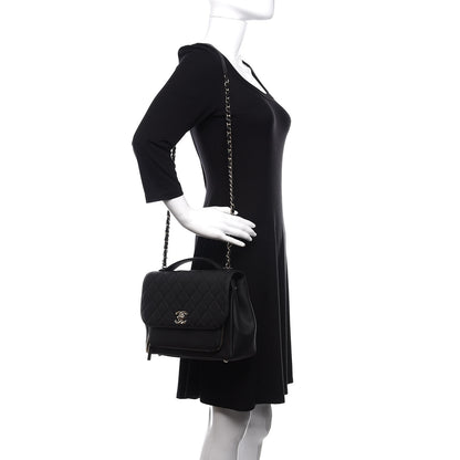 Chanel Caviar Quilted Large Business Affinity Flap Black 2 of 11