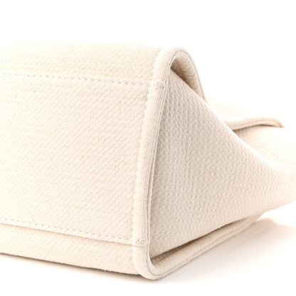 Chanel Mixed Fibers Small Deauville Tote White 11 of 11