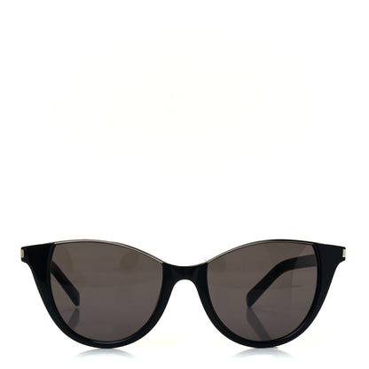Saint Laurent Rimless Top Cat Eye Stella SL368 Sunglasses Black 2 of 8