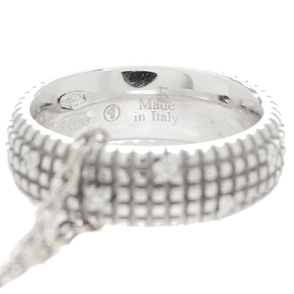 Damiani 18K White Gold Diamond Metropolitan Dream Pendant Necklace 8 of 8