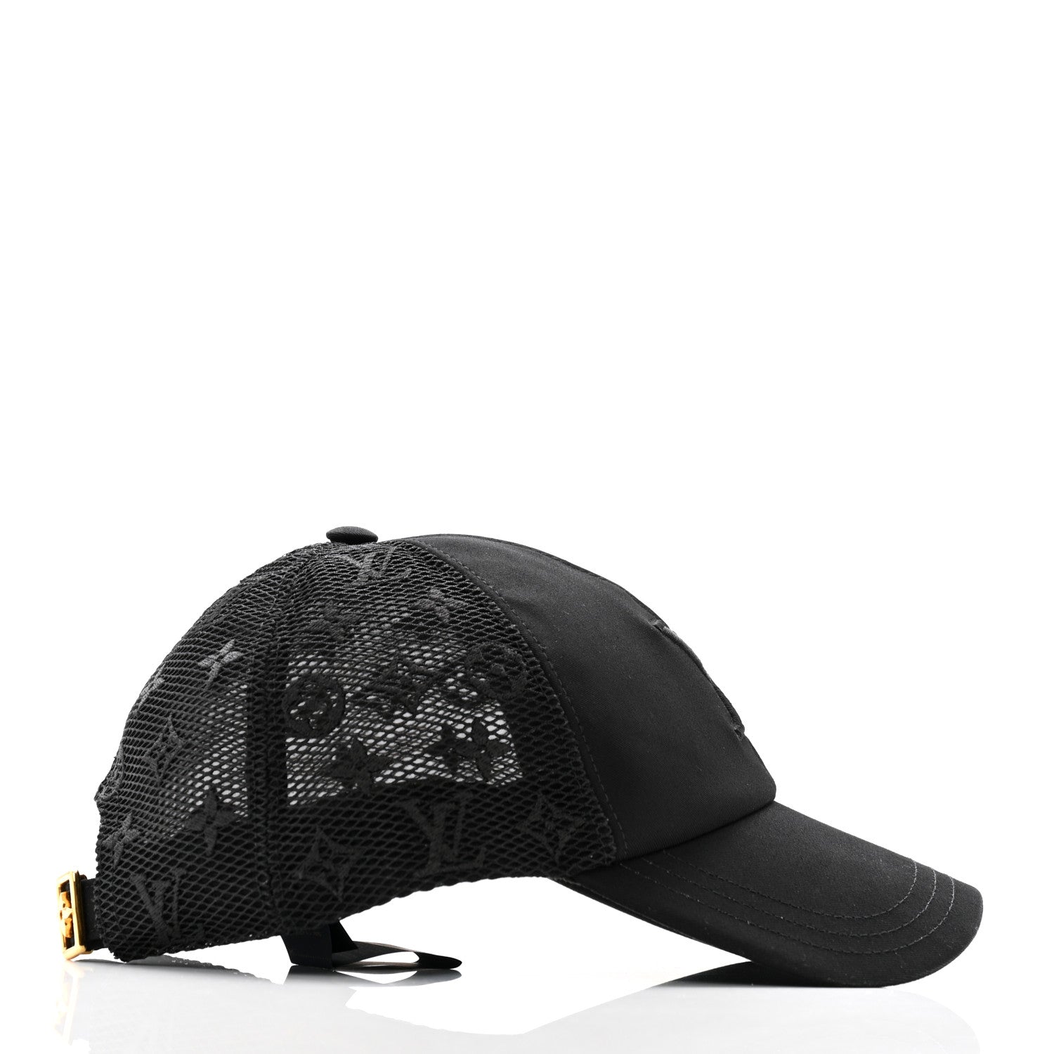 Louis Vuitton Cotton Mesh LV Signature Cap L Black 5 of 10