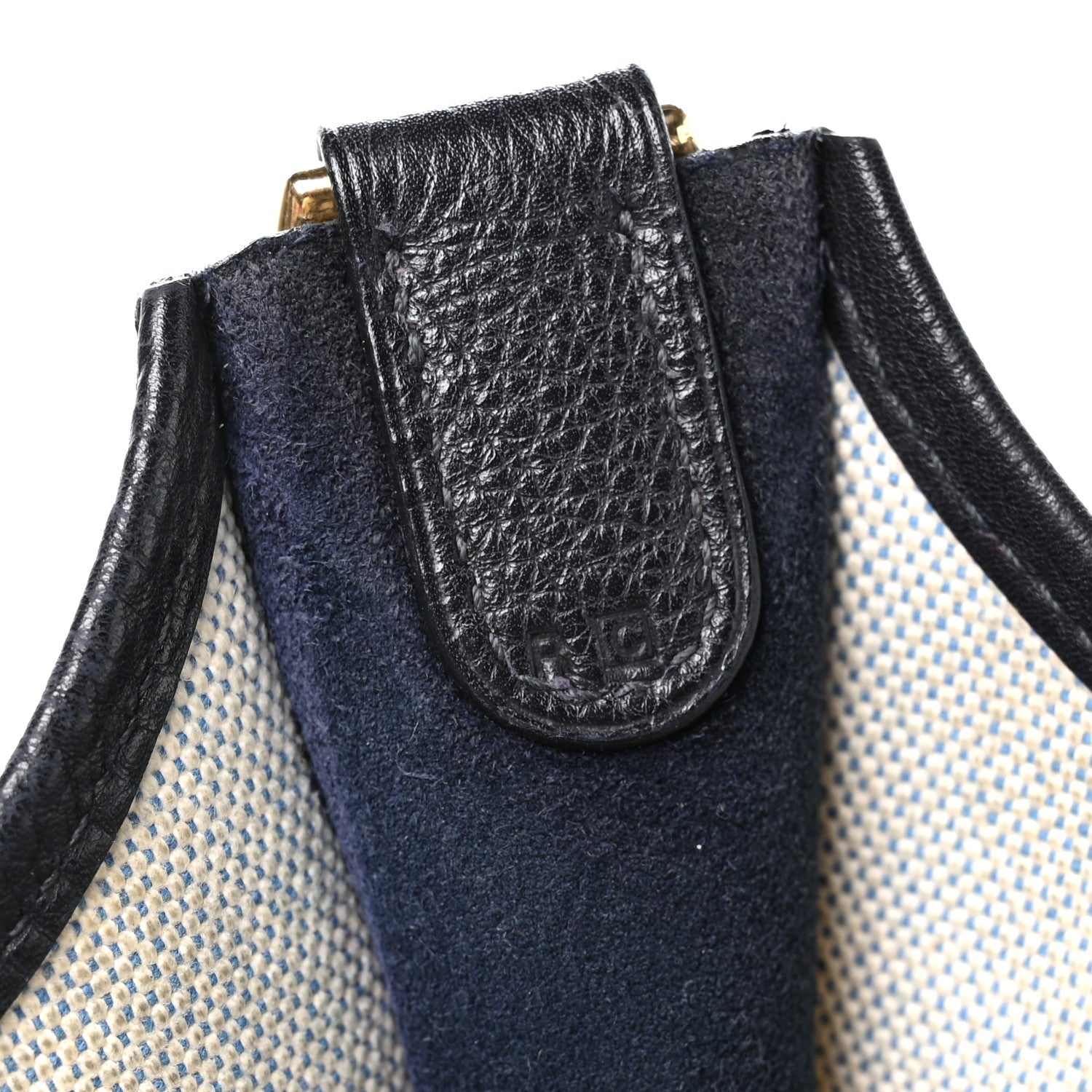 Hermes Toile Ardennes Evelyne GM ]Bleu de Prusse 6 of 9