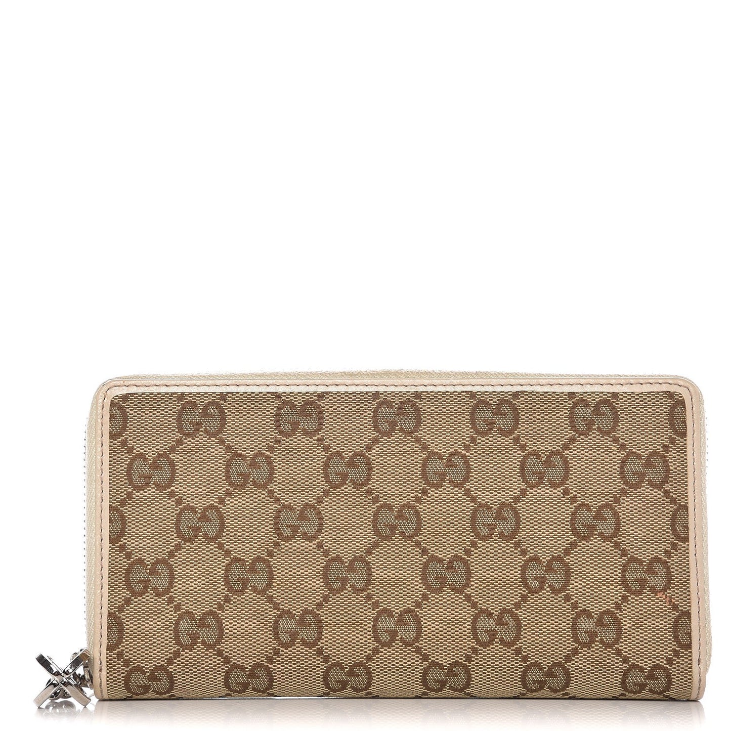 Monogram Large Twins Zip Around Wallet Off White