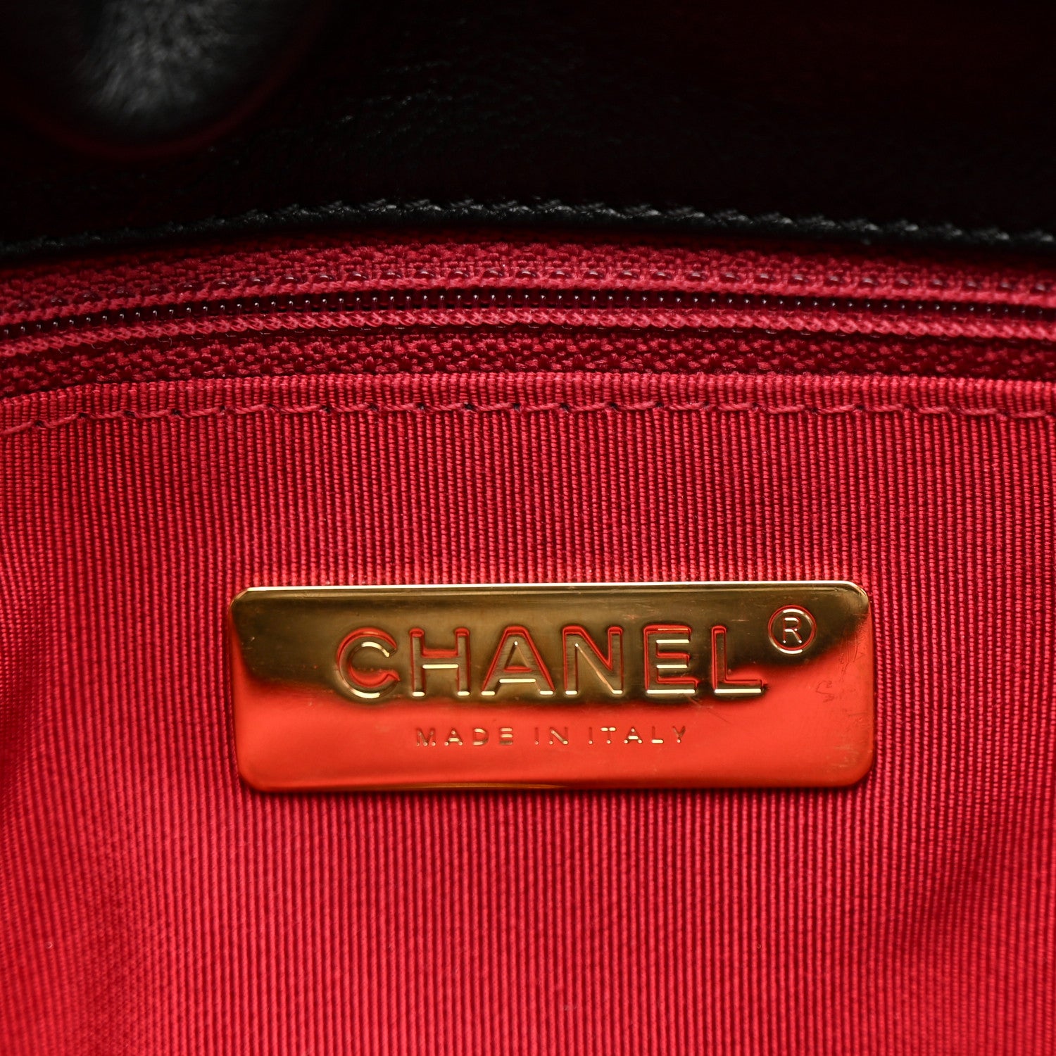 Chanel Goatskin Quilted Medium Chanel 19 Flap Black 6 of 10