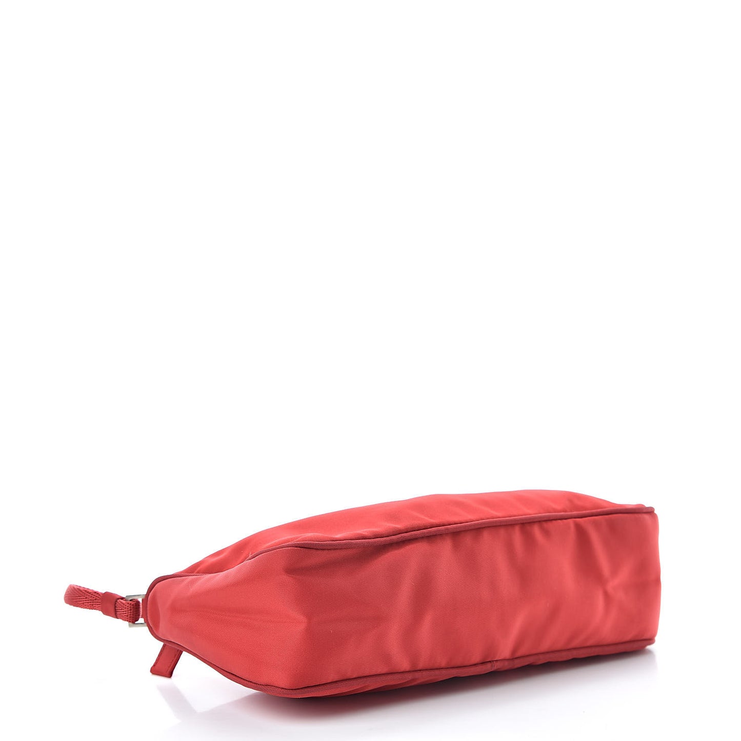 Tessuto Nylon Pochette Bag Rosso