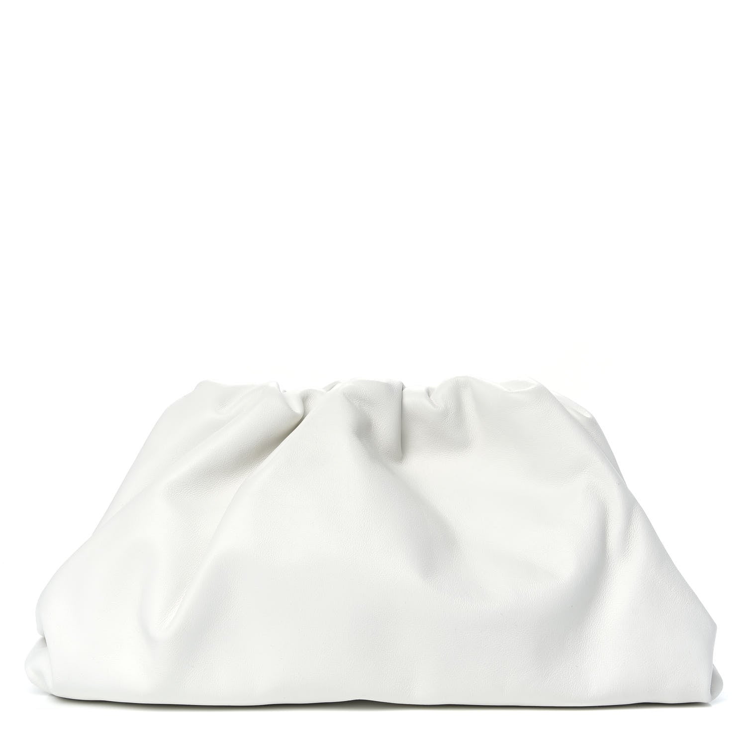Bottega Veneta Smooth Butter Calf The Pouch Oversized Clutch Mist 1 of 10