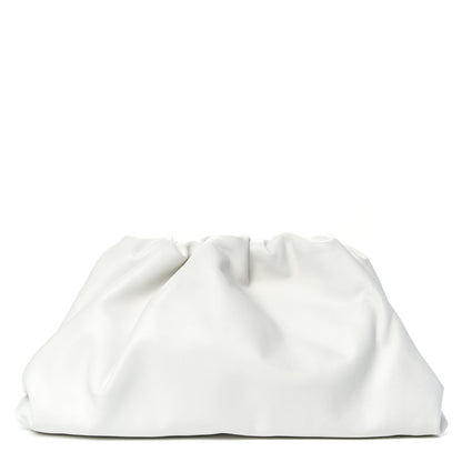 Bottega Veneta Smooth Butter Calf The Pouch Oversized Clutch Mist 1 of 10