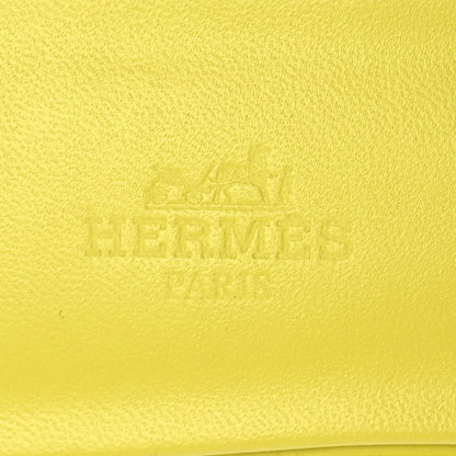 Hermes Epsom Oran Sandals 37.5 Jaune Pollen 7 of 8