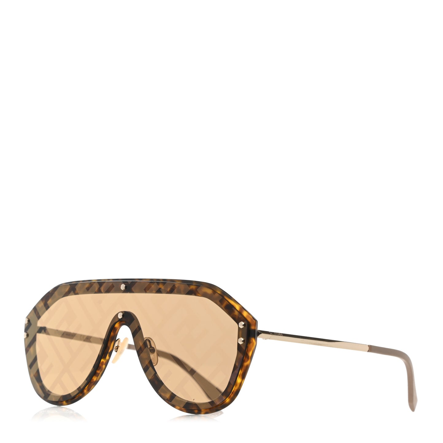 FF Fabulous Shield Sunglasses FF M0039/G/S Beige